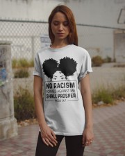 No Racism Formed Against Me Shall Prosper Classic T-Shirt apparel-classic-tshirt-lifestyle-18