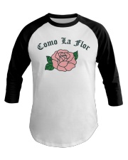 Como La Flor Baseball Tee tile