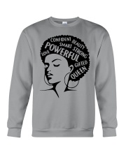 I Am Woman - Black Crewneck Sweatshirt front