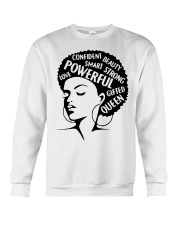 I Am Woman - Black Crewneck Sweatshirt tile
