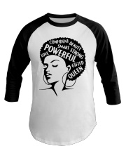 I Am Woman - Black Baseball Tee tile