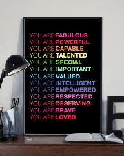 You Are Fabulous 11x17 Poster lifestyle-poster-2
