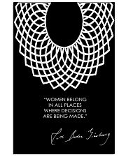 RBG Women Belong In All Places 11x17 Poster front