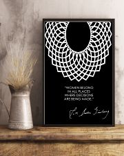 RBG Women Belong In All Places 11x17 Poster lifestyle-poster-3