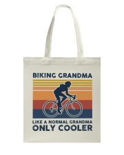 Biking Grandma - Like A Normal Grandma Only Cooler Tote Bag tile