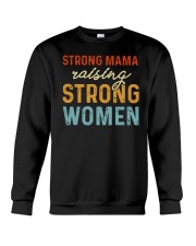Strong Mama Raising Strong Women Retro Crewneck Sweatshirt thumbnail