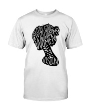 Little Girls With Dreams Become Women With Vision Premium Fit Mens Tee tile