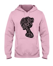 Little Girls With Dreams Become Women With Vision Hooded Sweatshirt front
