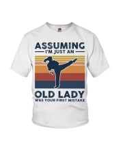 Assuming I'm Just An Old Lady - Karate Youth T-Shirt tile