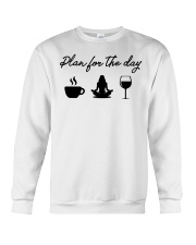 Yoga Plan For The Day Crewneck Sweatshirt tile