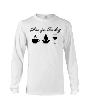 Yoga Plan For The Day Long Sleeve Tee tile
