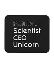 Future Scientist CEO Unicorn Mousepad tile