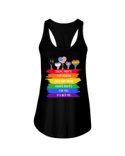 Equal rights for others Ladies Flowy Tank tile