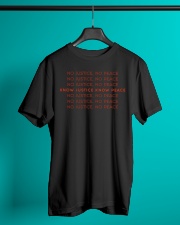 Know Justice Know Peace Classic T-Shirt lifestyle-mens-crewneck-front-3