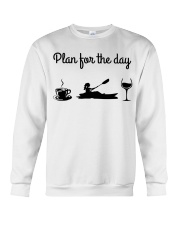 Plan For The Day - Kayaking Crewneck Sweatshirt tile