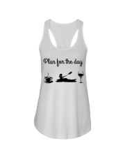 Plan For The Day - Kayaking Ladies Flowy Tank tile
