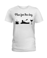 Plan For The Day - Kayaking Ladies T-Shirt tile