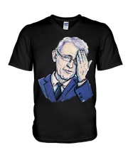 Fauci Facepalm V-Neck T-Shirt tile