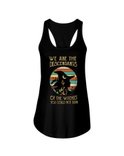 We Are The Descendants Of The Witches You Couldn't Ladies Flowy Tank thumbnail