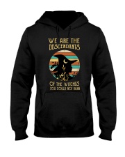 We Are The Descendants Of The Witches You Couldn't Hooded Sweatshirt thumbnail