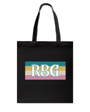 RBG retro distressed Tote Bag tile