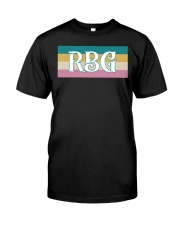 RBG retro distressed Classic T-Shirt front