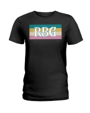 RBG retro distressed Ladies T-Shirt tile