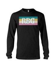 RBG retro distressed Long Sleeve Tee tile