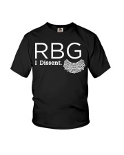RBG I Dissent Collar Youth T-Shirt tile