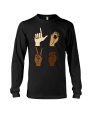 LOVE ASL Long Sleeve Tee tile
