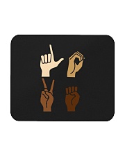 LOVE ASL Mousepad tile