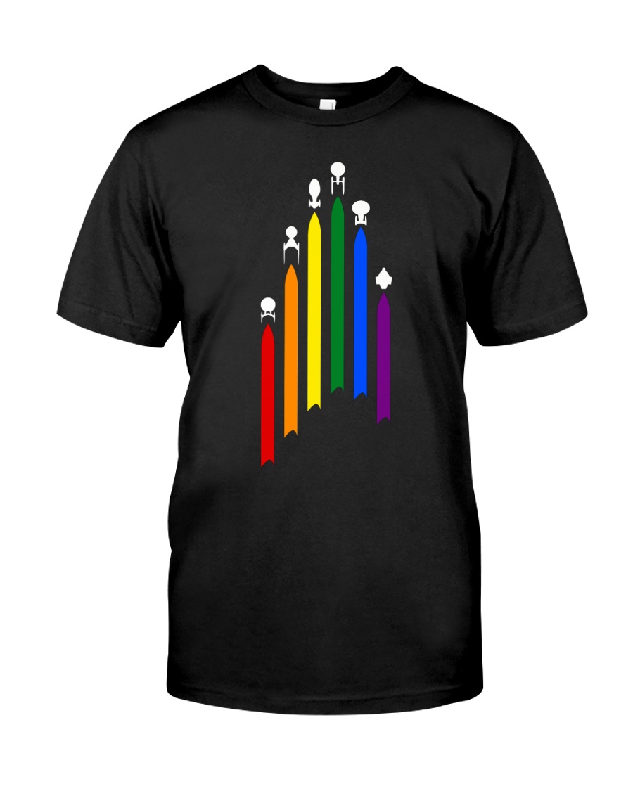 Star Trek Gay Pride Classic T-Shirt