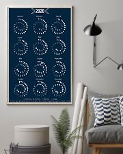 2020 Moon Calendar In Night Sky 11x17 Poster lifestyle-poster-1