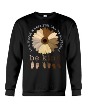 Be Kind ASL Crewneck Sweatshirt tile