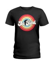 Be Kind Retro Ladies T-Shirt tile