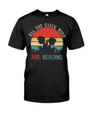 All The Cool Kids Are Reading Classic T-Shirt tile