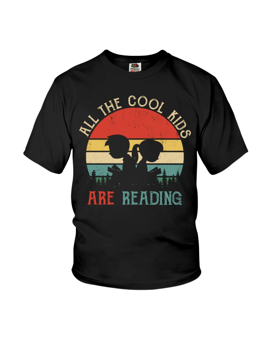 All The Cool Kids Are Reading Youth T-Shirt