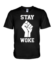 Stay Woke V-Neck T-Shirt tile