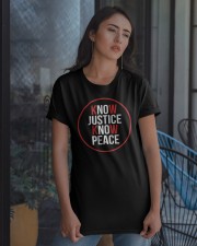 Know Justice Know Peace Classic T-Shirt apparel-classic-tshirt-lifestyle-08