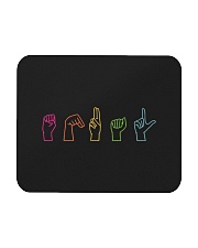 Equal Sign Language Mousepad tile