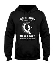 Assuming I'm Just An Old Lady - Surfing Hooded Sweatshirt tile