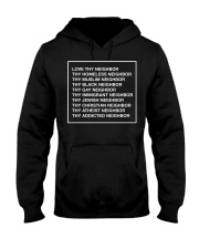 Love Thy Neighbor Hooded Sweatshirt tile