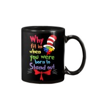 Why Fit In When You Were Born To Stand Out Mug tile