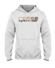 Together We Stand Fists Hooded Sweatshirt tile