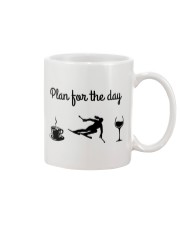 Plan For The Day - Skiing Mug tile