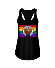 Diversity Fist Ladies Flowy Tank tile