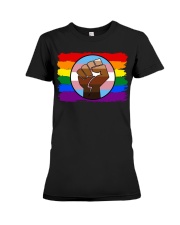 Diversity Fist Premium Fit Ladies Tee tile
