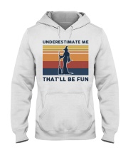 Underestimate Me That'll Be Fun - Witch Hooded Sweatshirt tile