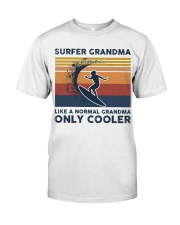 Surfer Grandma - Like A Normal Grandma Only Cooler Classic T-Shirt tile