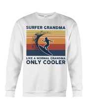 Surfer Grandma - Like A Normal Grandma Only Cooler Crewneck Sweatshirt tile